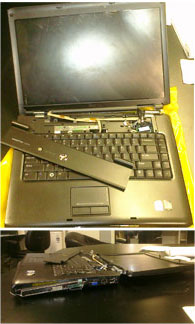 Broken Laptop