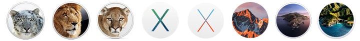 Malverne Mac OS logos - Mac Data Recovery